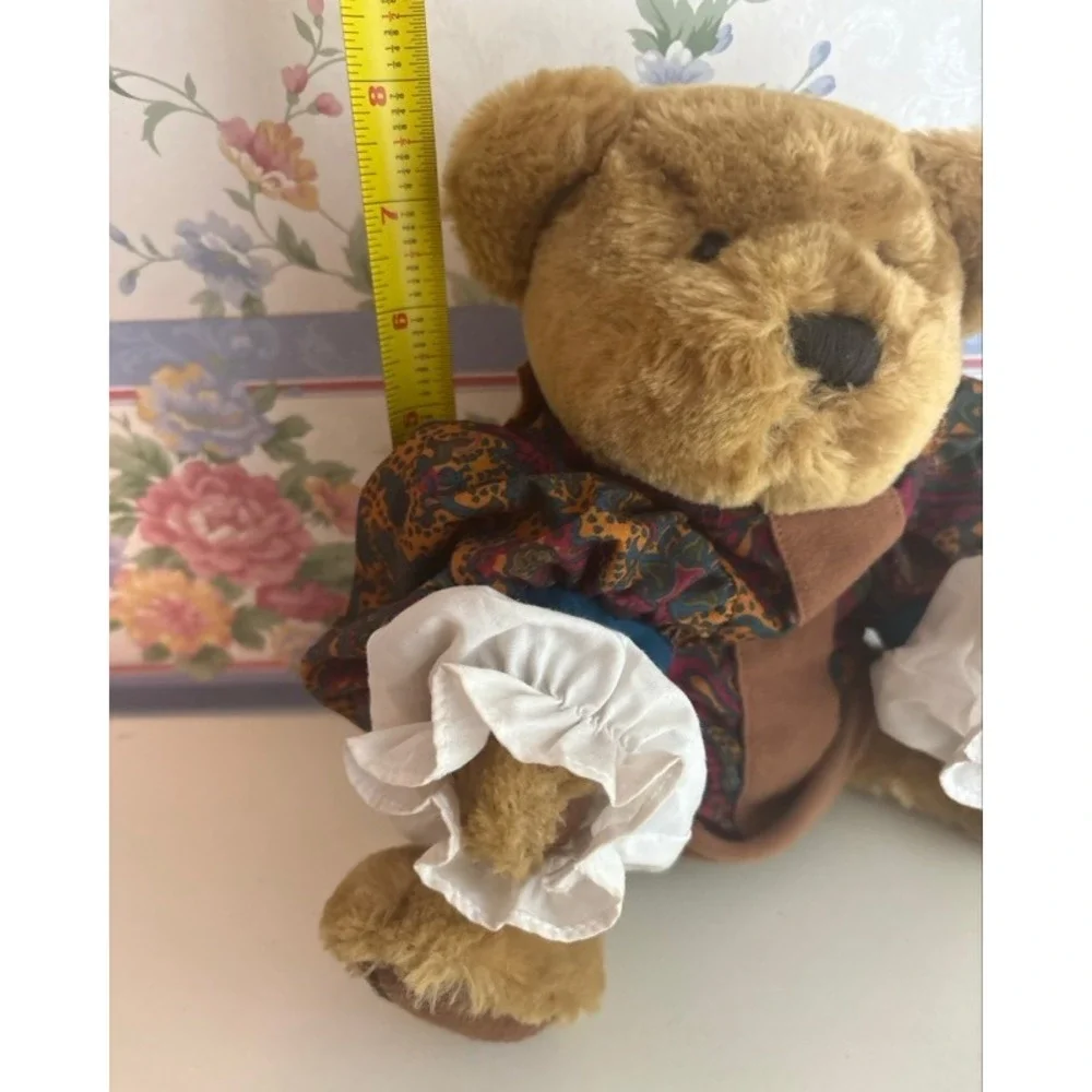Pickford Bears Ltd Radar The Brass Button Collectables Plush Teddy Bear Paisley